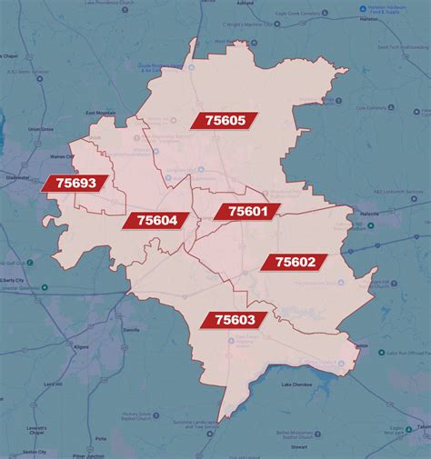 zip code for longview texas