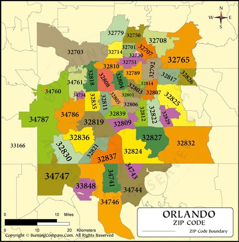 zip code for orlando florida