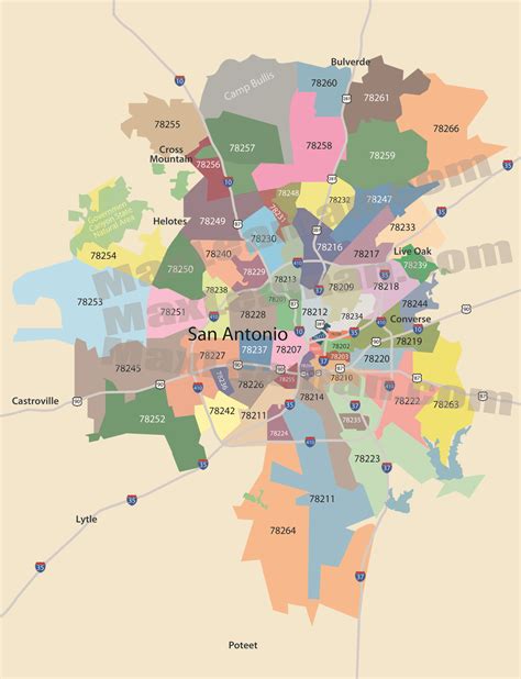 zip code for san antonio texas