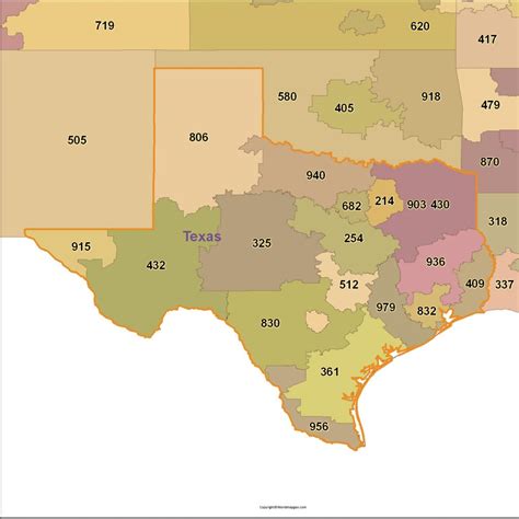 zip code for texas