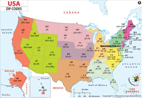 Zip Code For The Us