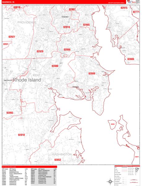 Zip Code For Warwick Ri