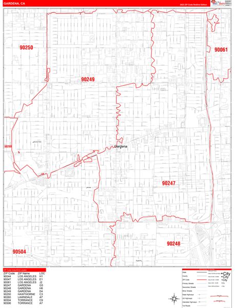 zip code gardena california