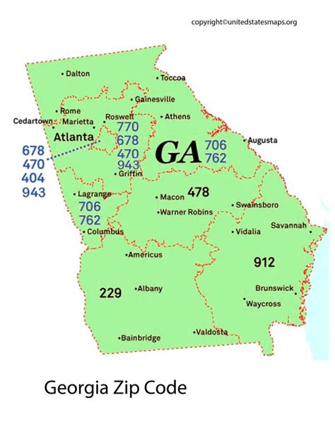 zip code georgia