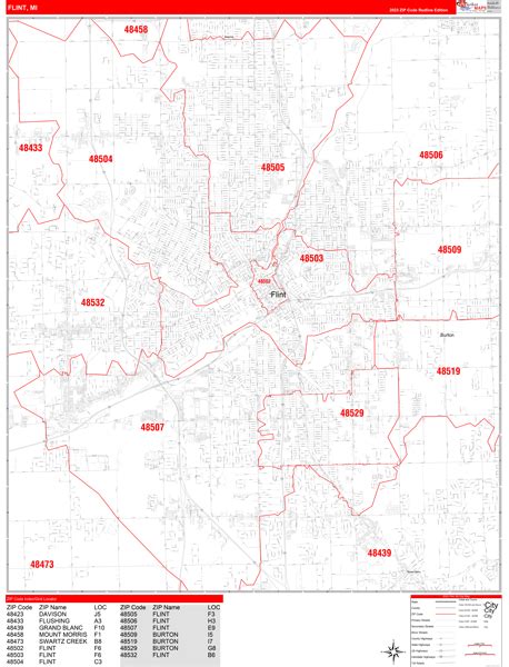 zip code in flint michigan