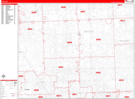 zip code in troy michigan