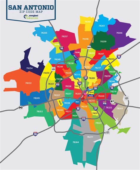 zip code map san antonio texas