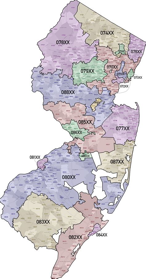 zip code new jersey