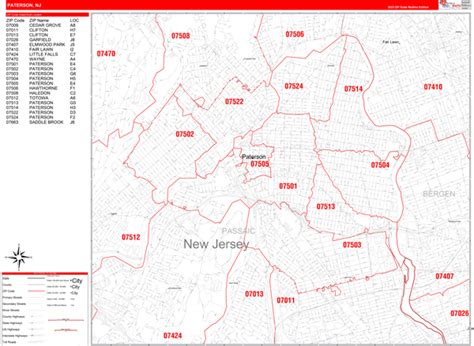 zip code new jersey paterson