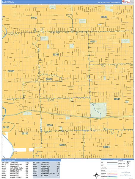 zip code oak park illinois