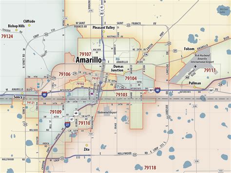 zip code of amarillo texas