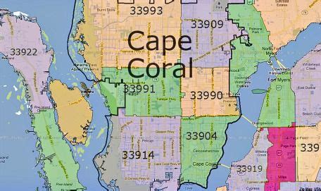 zip code of cape coral florida