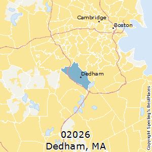 Zip Code Of Dedham Ma