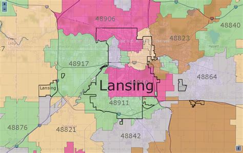zip code of lansing michigan