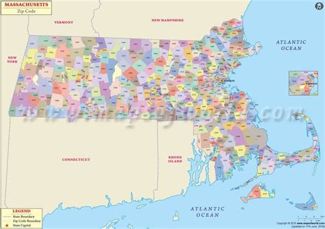 zip code of massachusetts usa