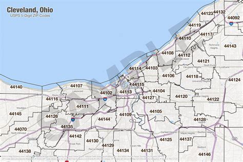 zip code of ohio cleveland
