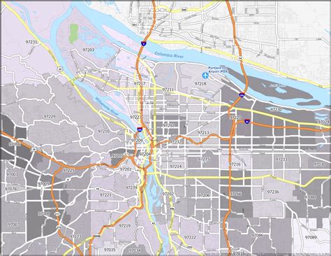 zip code of oregon portland