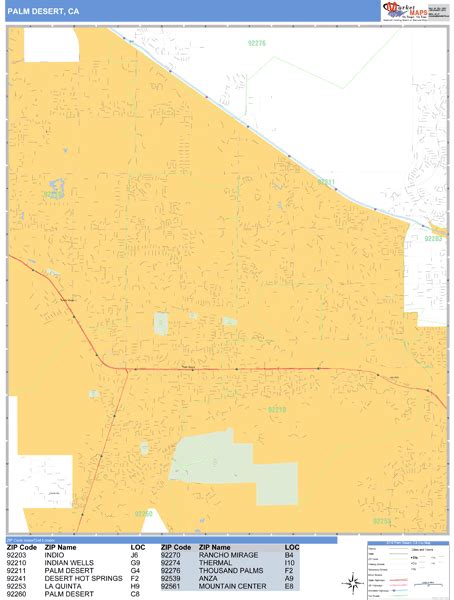 zip code palm desert california