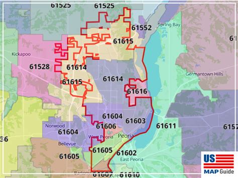 zip code peoria illinois