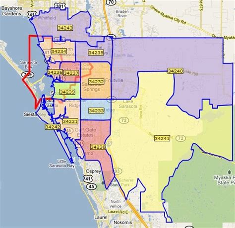 zip code sarasota florida usa