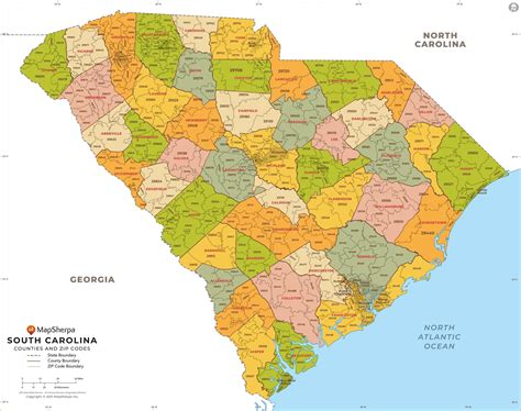 zip code south carolina