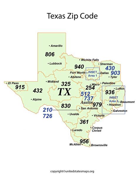 zip code us texas