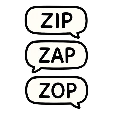 Zip Zap Zop