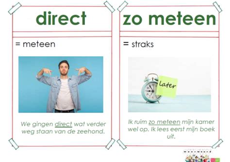 zo meteen