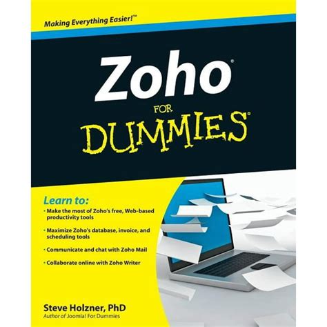 Read Online Zoho For Dummies 