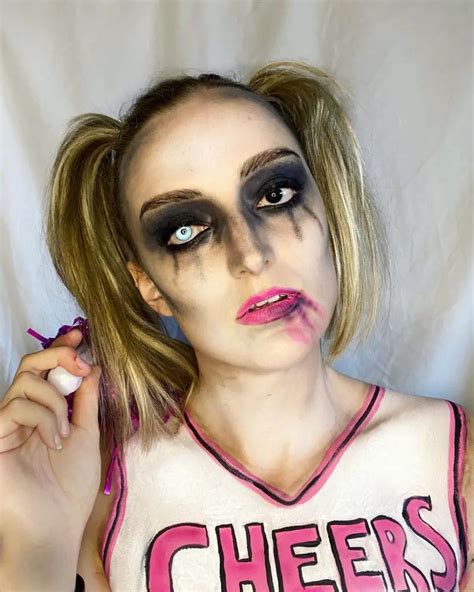 Zombie Cheerleader Makeup