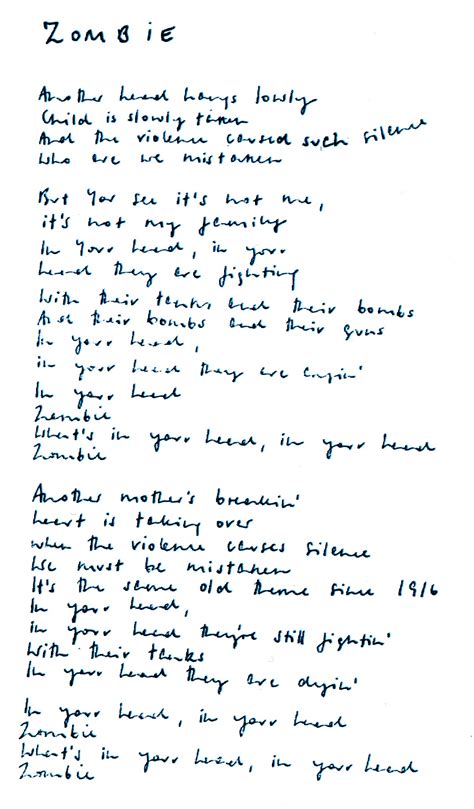 Zombie Zombie Zombie Lyrics