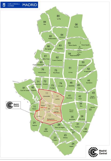Zona Ser Madrid Mapa