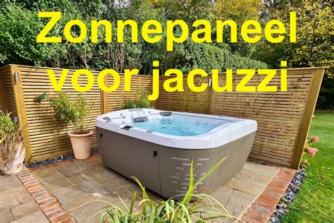 zonnepaneel jacuzzi
