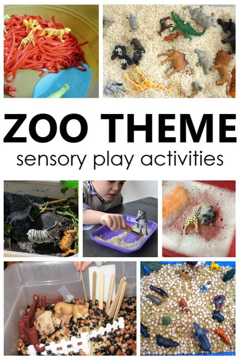 Zoo Theme Sensory Play Ideas For Toddlers And Zoo Science Activities For Preschoolers - Zoo Science Activities For Preschoolers