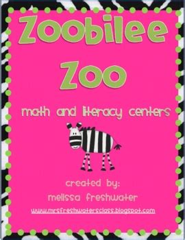 Zoobilee Zoo Math Amp Literacy Centers By Melissa Zoo Math - Zoo Math