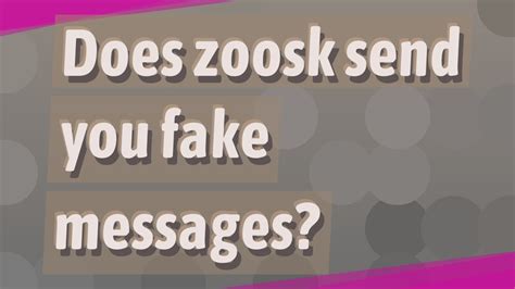 zoosk messages fake