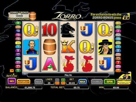 zorro slot free online game ryaa switzerland