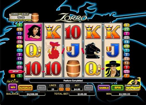 zorro slot machine free play Beste Online Casino Bonus 2023
