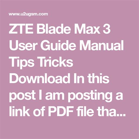Read Online Zte Blade Iii User Guide File Type Pdf 