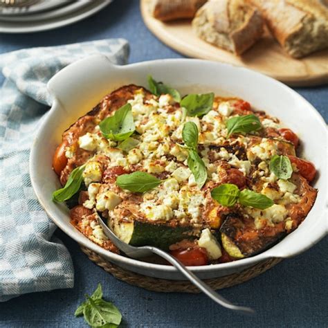 zucchini och fetaost