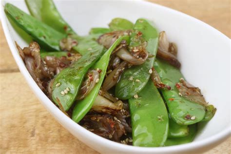 zuckerschoten rezept beilage