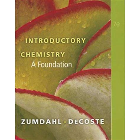 Read Online Zumdahl Introductory Chemistry 7Th Edition 