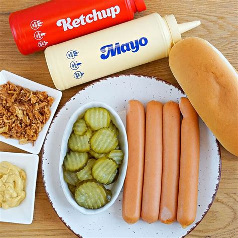 zutaten hot dog