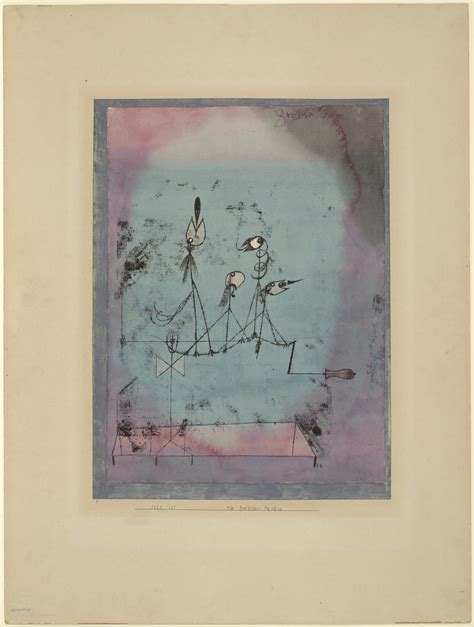 zwitschermaschine von paul klee biography