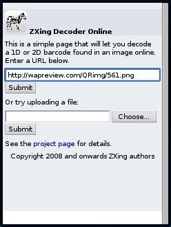 zxing decoder offline bible