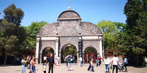 北京动物园逛街