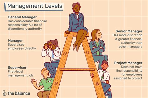 ﻿aprenda sobre los niveles de gestión y los títulos de trabajo