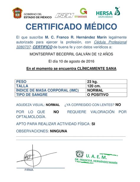 ﻿calificaciones de un médico general