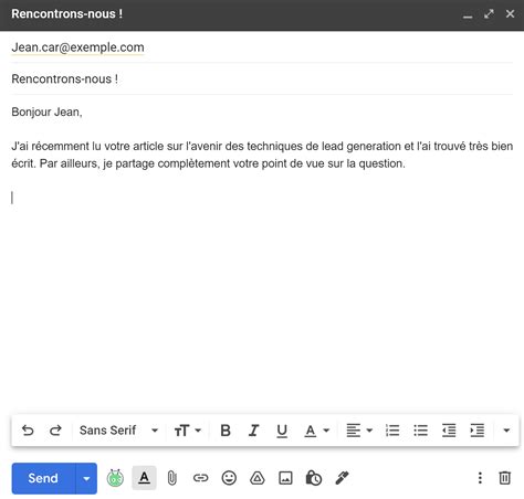 Comment Répondre Au Premier E-Mail D’Entretien