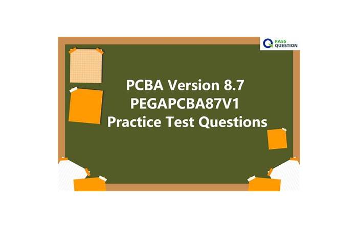 PEGAPCBA87V1 Probesfragen